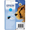Epson T0712 - 5,5 ml - Cyan - Original - Tintenpatrone - für Stylus DX9400, SX115, SX210, SX215, SX218, SX415, SX515, SX610; Stylus Office BX310, BX610 (C13T07124012)