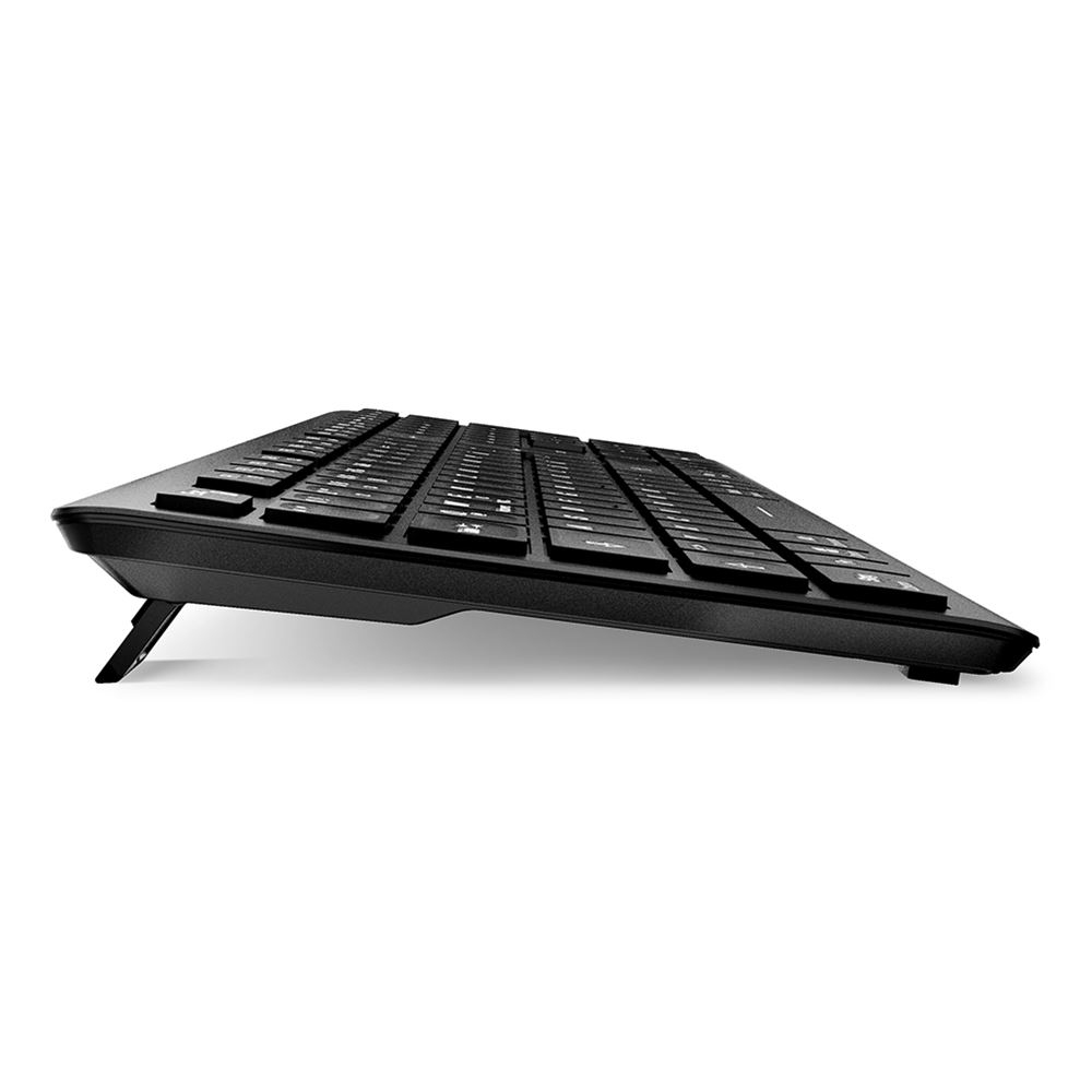 Sharkoon OfficePal K30W QWERTZ Schwarz