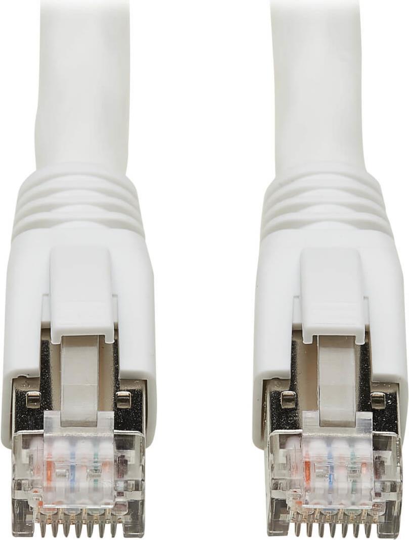Tripp Lite N272-003-WH Cat8 S/FTP-Patchkabel RJ45 PoE 0,91 m Weiß
