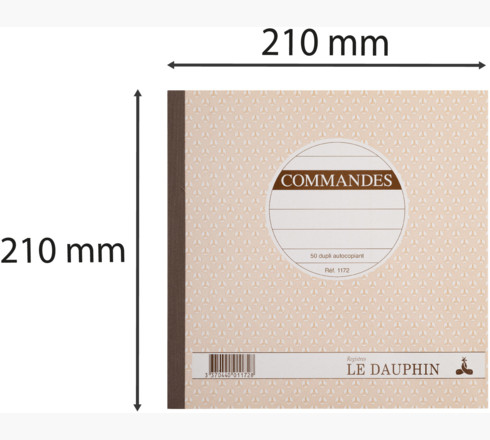 Le Dauphin Manifold Commandes dupli 1172D Bestellformular 210 x 210 mm Hafer