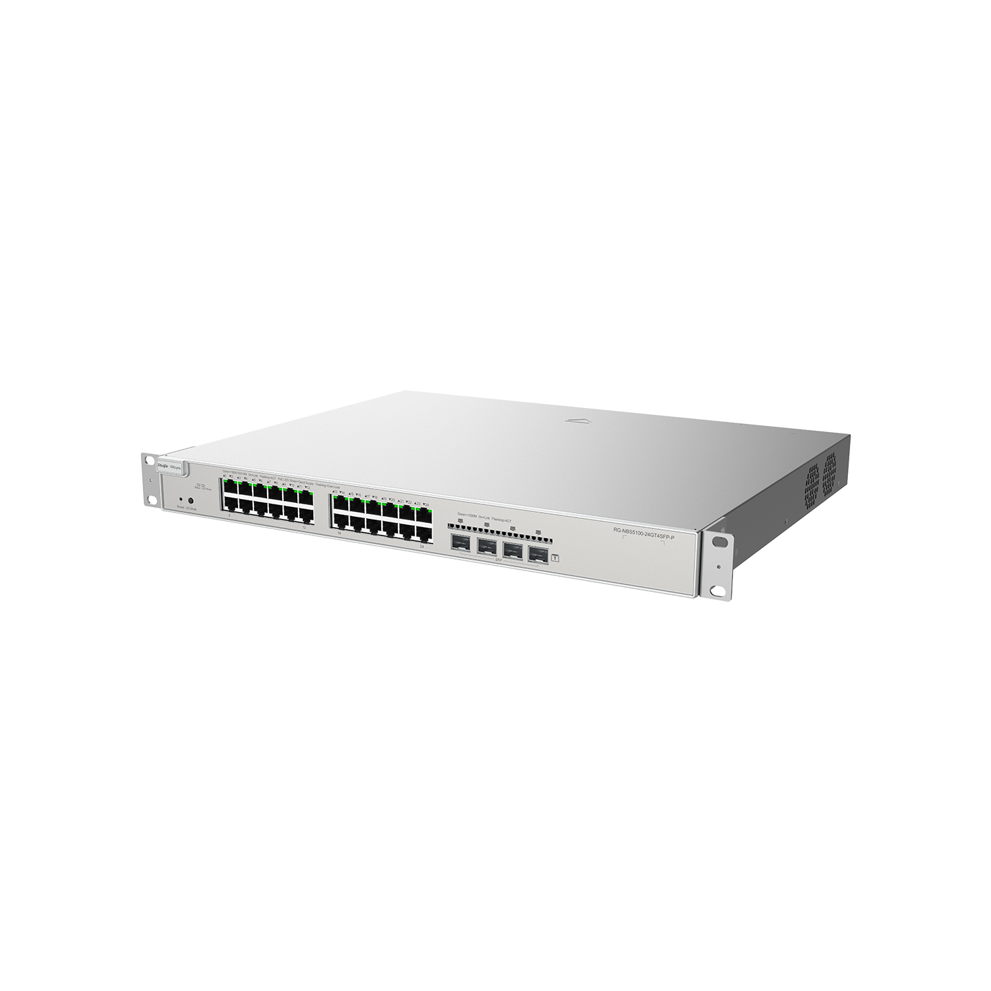Ruijie Reyee RG-NBS5200-24GT4XS-P Managed L3 Switch 24x GbE PoE+ 4x SFP+ Grau