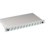 EFB-Elektronik Spleißbox LC 50/125µ OM3 ausziehbar, 12 Pigtails / 6 Kupplungen Hersteller: EFB Elektronik (B71901L12OM3)