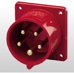 MENNEKES Elektrotechnik GmbH & Co. KG Anbaustecker 1409 32A5P 6H400V TA IP44 (1409)