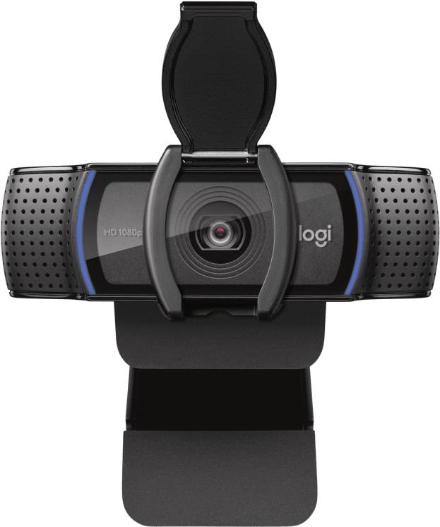 Logitech C920e HD 1080p Webcam 3 MP 1920 x 1080 Pixel USB 3.2 Gen 1 (3.1 Gen 1) Schwarz (960-001384)