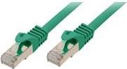 shiverpeaks®-BASIC-S--RJ45 Patchkabel S/FTP,PIMF,RohkabelCat.7 Rohkabel Halogenfrei, grün, 5,0m (BS75515-G)