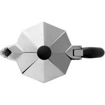 Bialetti Moka Express Mokka-Kanne 0,3 l Aluminium - Schwarz (0001163)