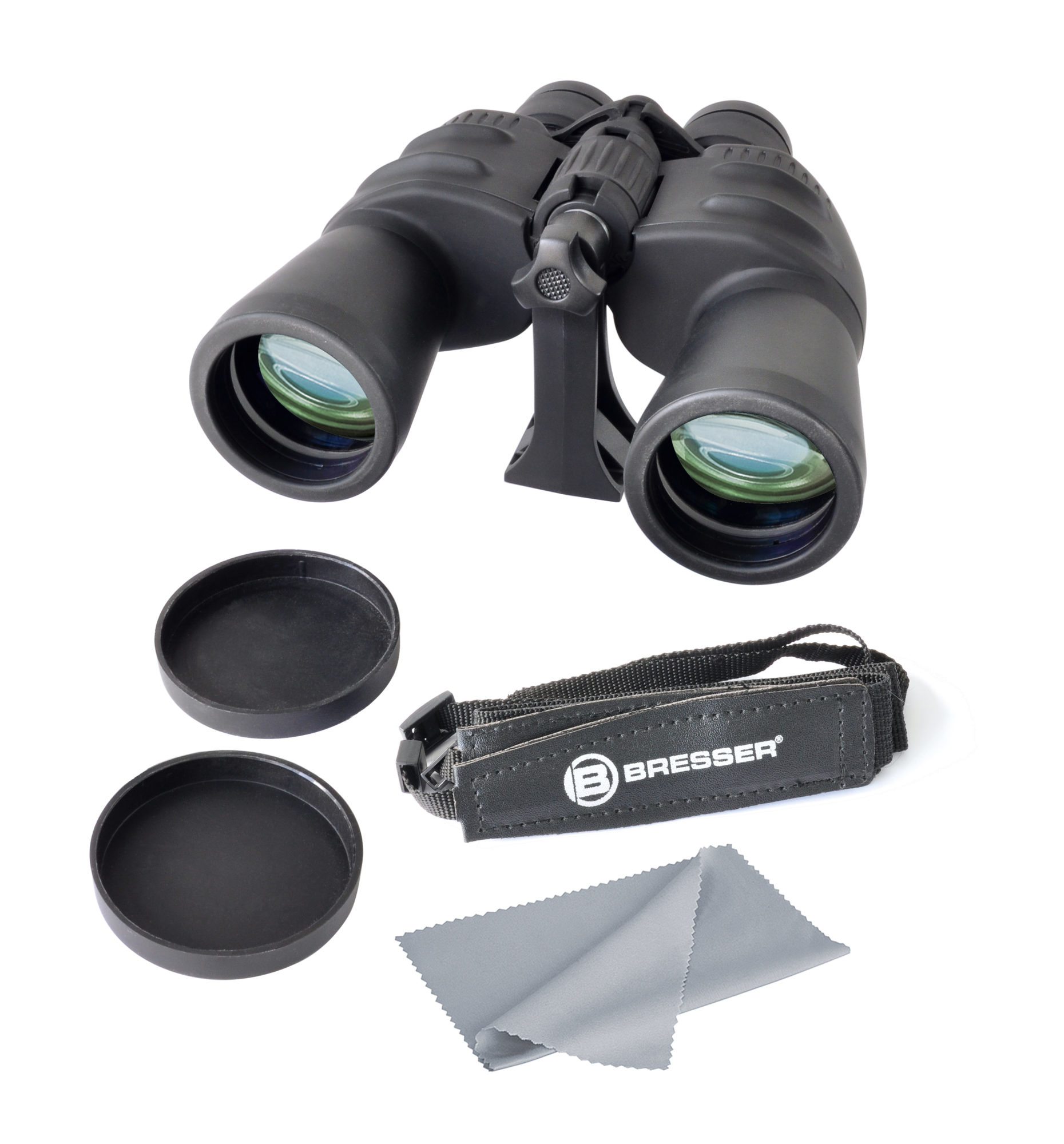 Bresser Spezial Zoomar 7-35x50 Fernglas BaK-4 Porro Schwarz