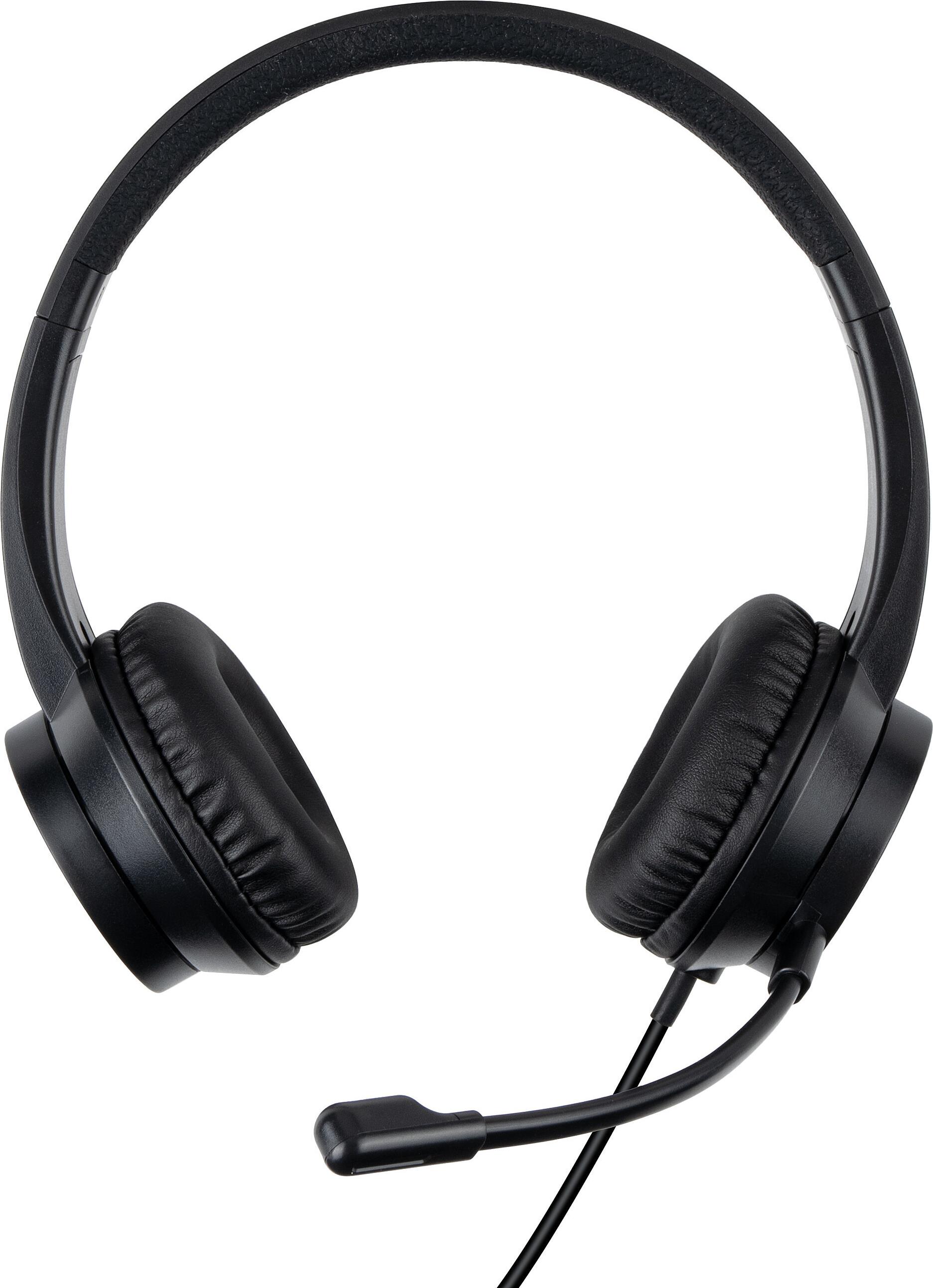 Lindy USB-C Office-Headset mit USB A zu C Adapter (20439)