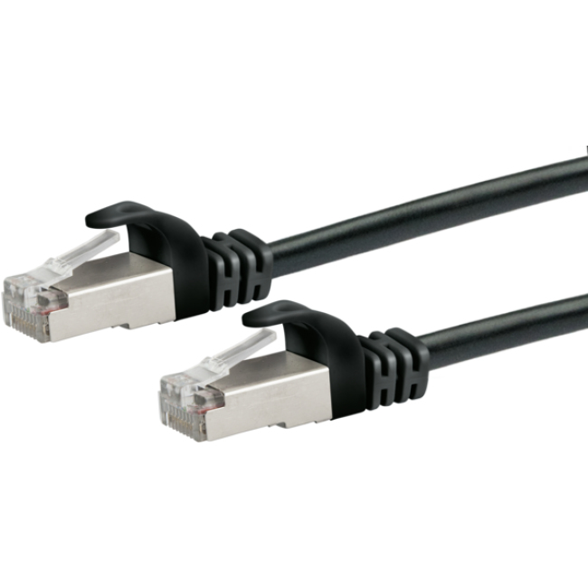 Schwaiger CKB6025 053 Netzwerkkabel 2,5 m Cat6 SF/UTP (S-FTP) Schwarz