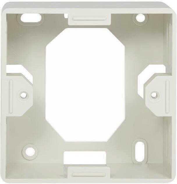 IT-BUDGET Aufputzgehäuse für Unterputz-Datendosen - reinweiß (90ITBAG9010)