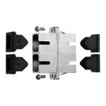 Telegärtner LWL Kupplung 2xSC-Duplex, Multimode & Singlemode zum Einbau in unbestückte LWL Patch Panel, Wandverteiler und - 1 Stück (J08081A0006)