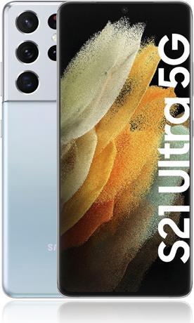 Samsung G998B Galaxy S21 Ultra 5G 12 + 128 GB phantom silver (SM-G998BZSDEUB)