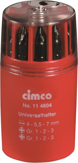 CIMCO Einzelbit Box 114604 10-teilig m.Magnethalter 114604 (114604)