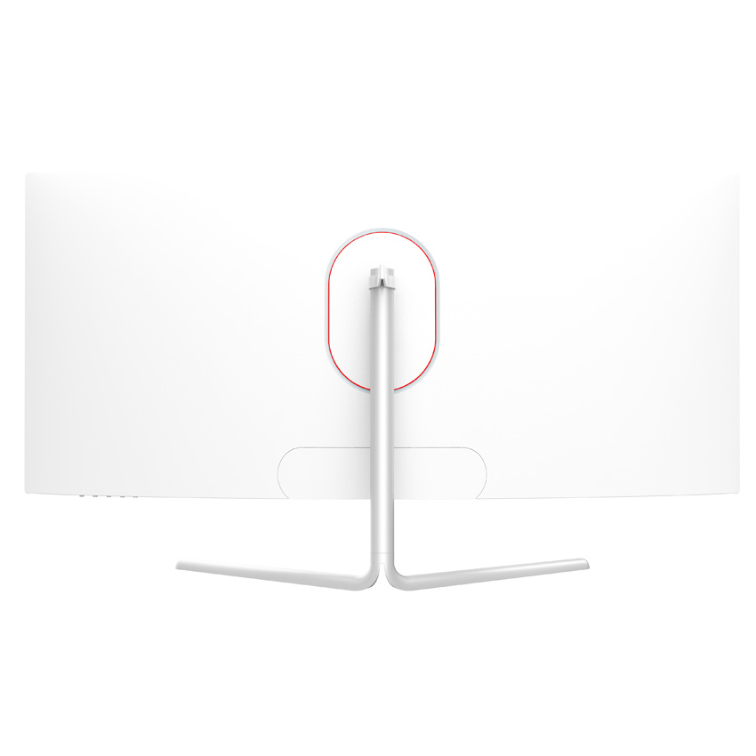 LC-Power LC-M34-UWQHD-100-C-V3 Curved Monitor 34" UltraWide Quad HD 100 Hz VA Weiß, Silber