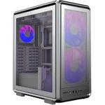 Cooler Master MasterFrame 500 Mesh ARGB PC-Gehäuse, Midi-Tower, E-ATX, Tempered Glass - silber (MF500M-SHNN-S01)