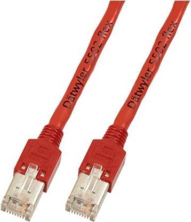 EFB-Elektronik RJ45 Patchkabel Cat.5e S/UTP PVC Dätwyler 5502 TM11 rot 2m Hersteller: EFB Elektronik (K8703.2)