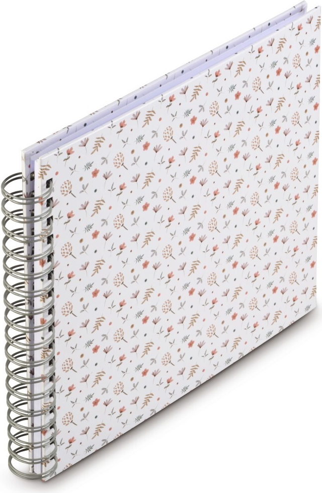 Hama Spiral-Album Floral, 28x24 cm, 50 weiße Seiten (00007739)