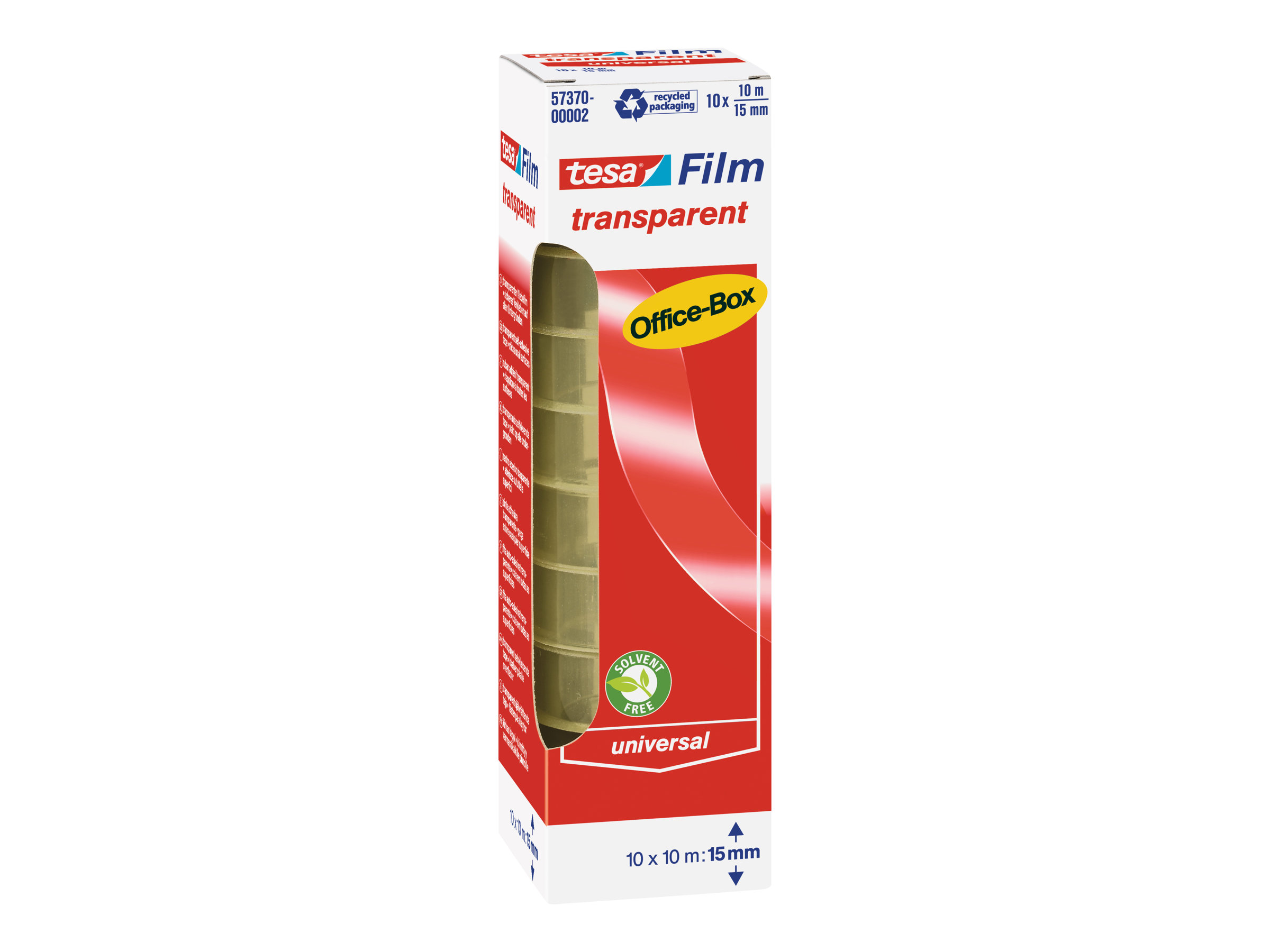 tesa Tesafilm 57370 15 mm x 10 m Transparent