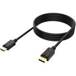 Akasa 16K DisplayPort Kabel - 2m schwarz (AK-CBDP27-20BK)