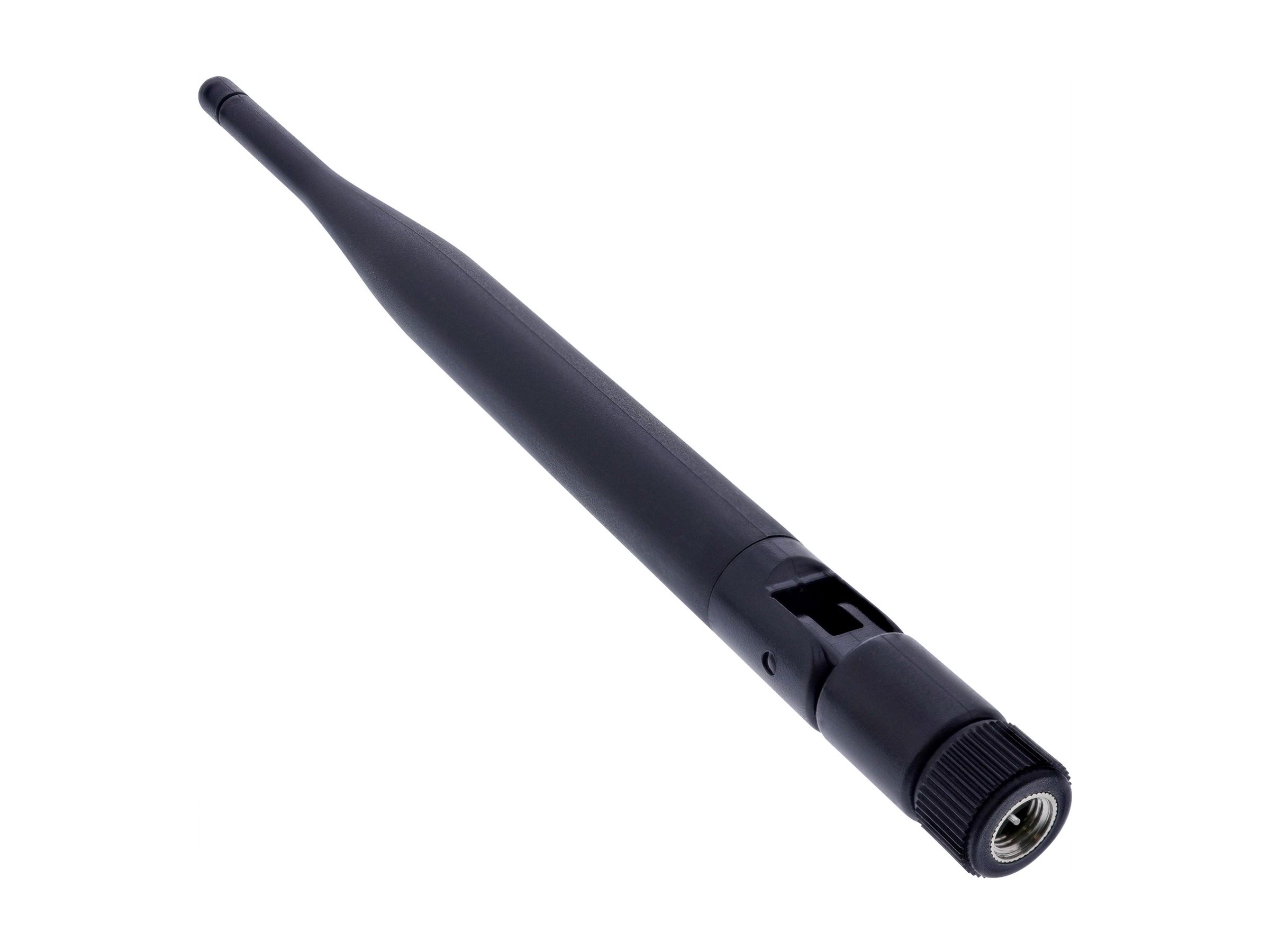 InLine WLAN Gummi Antenne SMA 5 dBi Schwarz