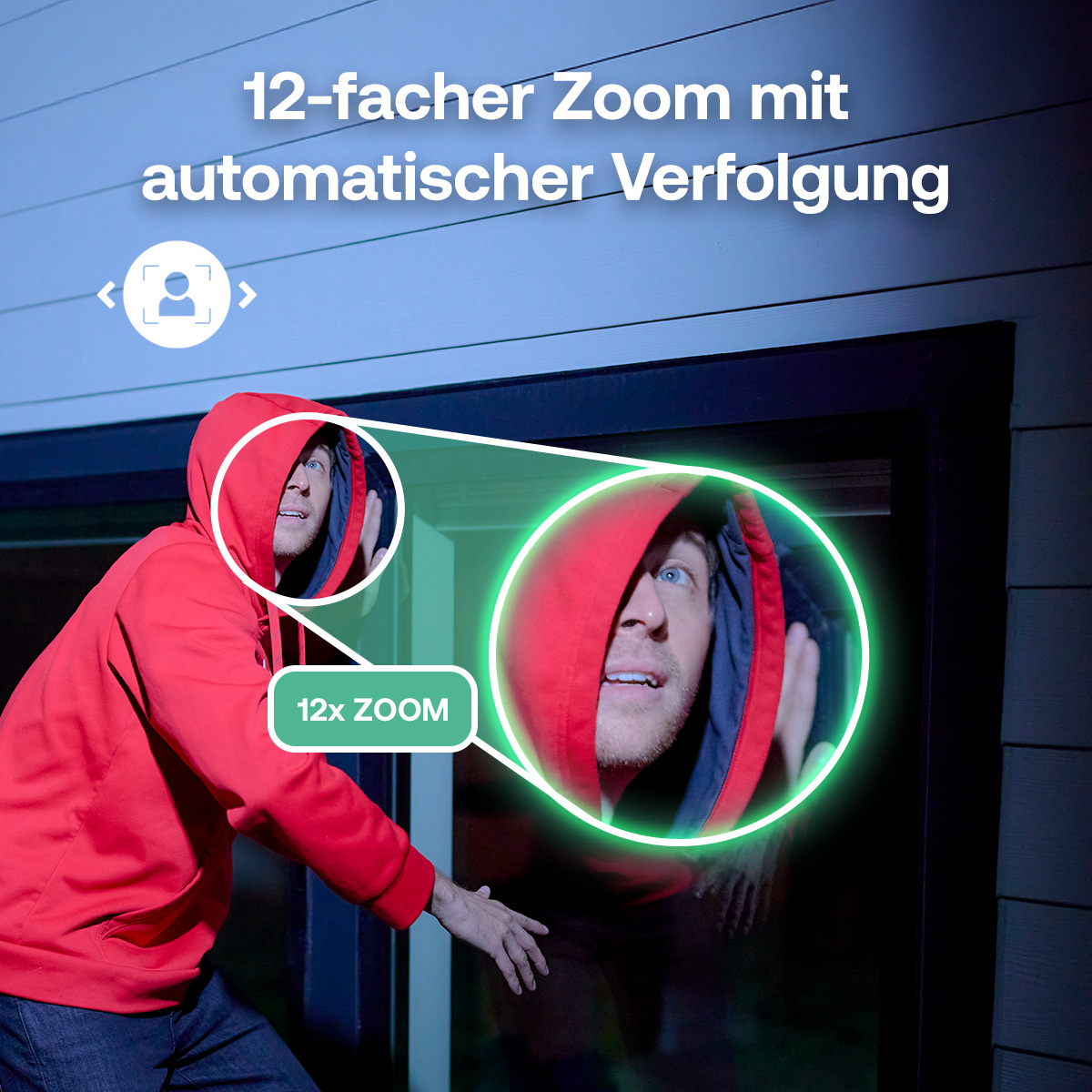 Arlo Ultra 3 2-Kamera-Set Netzwerk-Überwachungskamera mit Solarpanel