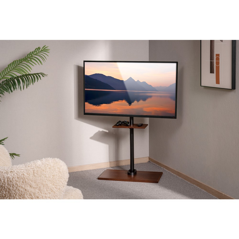 Techly ICA-TR414 TV-Standfuß 23-55" Schwarz