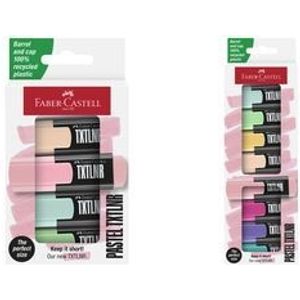 FABER-CASTELL TXTLNR Pastell Textmarker farbsortiert, 8 St&uuml;ck (154218)
