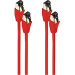 shiverpeaks BS08-41014-2 Netzwerkkabel Rot 0,5 m Cat8.1 F/FTP (FFTP) (BS08-41014-2)