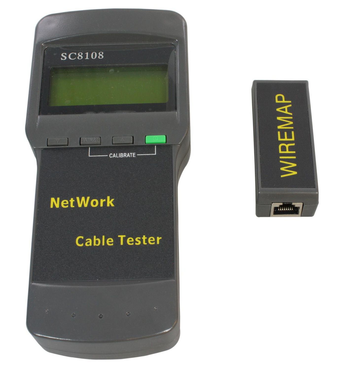 MicroConnect LCD Cable Tester Netzwerktester RJ-45 Schwarz