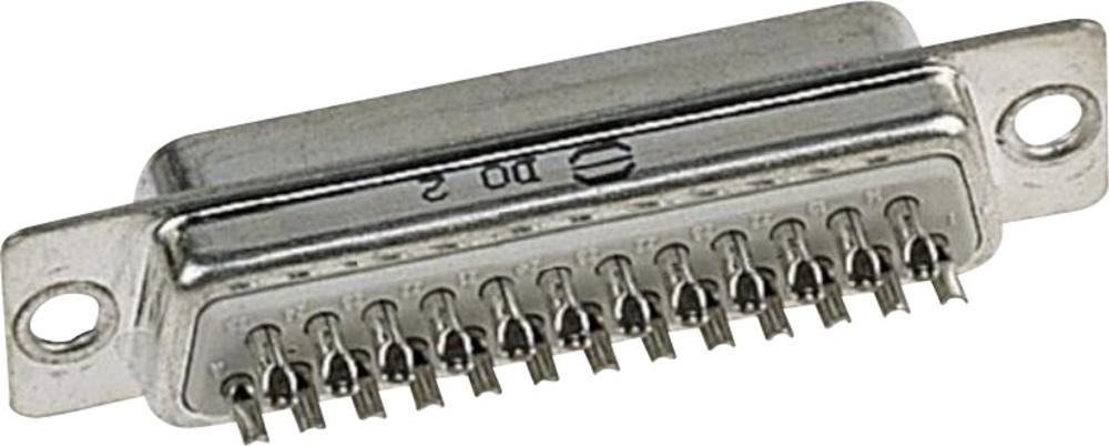 Harting D-SUB Stiftleiste 180 ° Polzahl: 15 Lötkelch 09 67 015 5615 1 St. (09 67 015 5615)