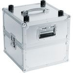 ROADINGER Platten-Case Profi ALU 50/50 glatt 100LPs (30110025)