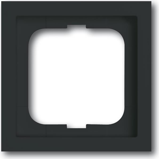 Busch-Jaeger 1754-0-4240. Produktfarbe: Anthrazit, Markenkompatibilität: Busch-Jaeger. Breite: 80 mm, Höhe: 80 mm, Dicke: 1,1 cm (2CKA001754A4240)