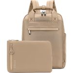 Golla Set aus Rucksack und Laptop-Sleeve 13 Zoll, Coffee (76468)