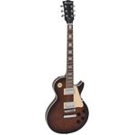 DIMAVERY LP-700 E-Gitarre, flamed braun (26219389)