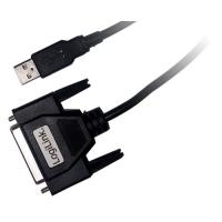 Adapter LogiLink USB 2.0 zu D-Sub 25-pin parallel St/Bu 1,8m (UA0054)