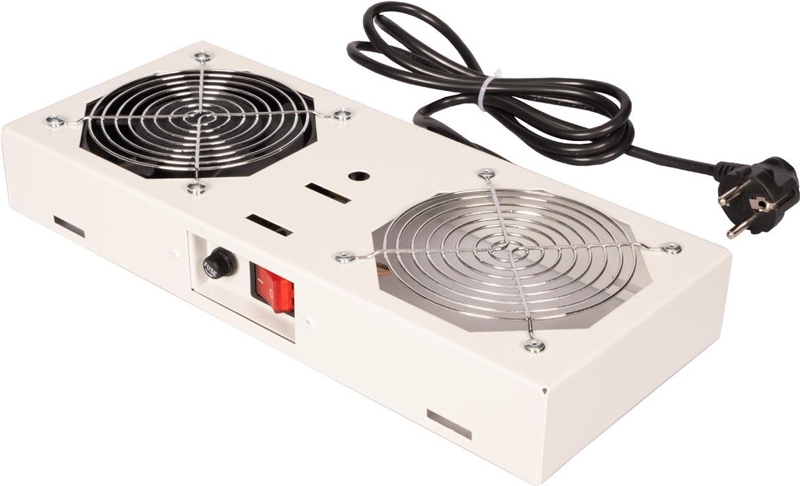 ROLINE Lüftereinheit 1 Lüfter für 19 Zoll Wandgehäuse grau (26.21.0296)