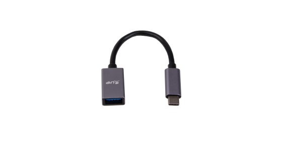LMP 16093 USB-C auf USB-A Adapter 0,15 m Grau