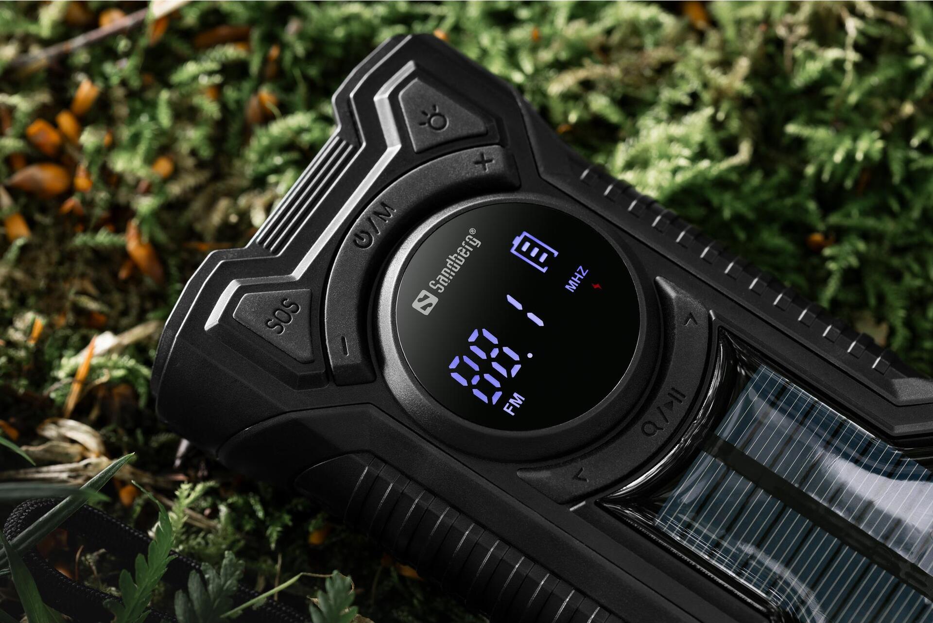 Sandberg Survivor Radio All-in-1 5000 5000 mAh Schwarz