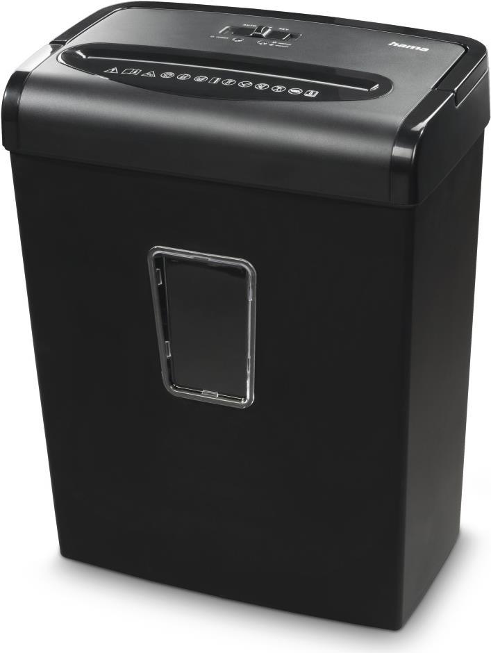 Hama Aktenvernichter Premium M8, Schredder mit Sicherheitsstufe E4 P5 T5 (00050548)