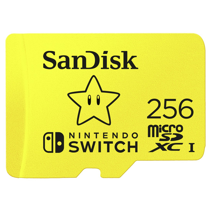 SanDisk Nintendo Switch microSDXC 256 GB UHS-I U3 Gelb