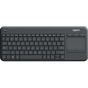 Logitech Wireless Touch Keyboard K400 Plus - Tastatur - mit Touchpad - kabell...