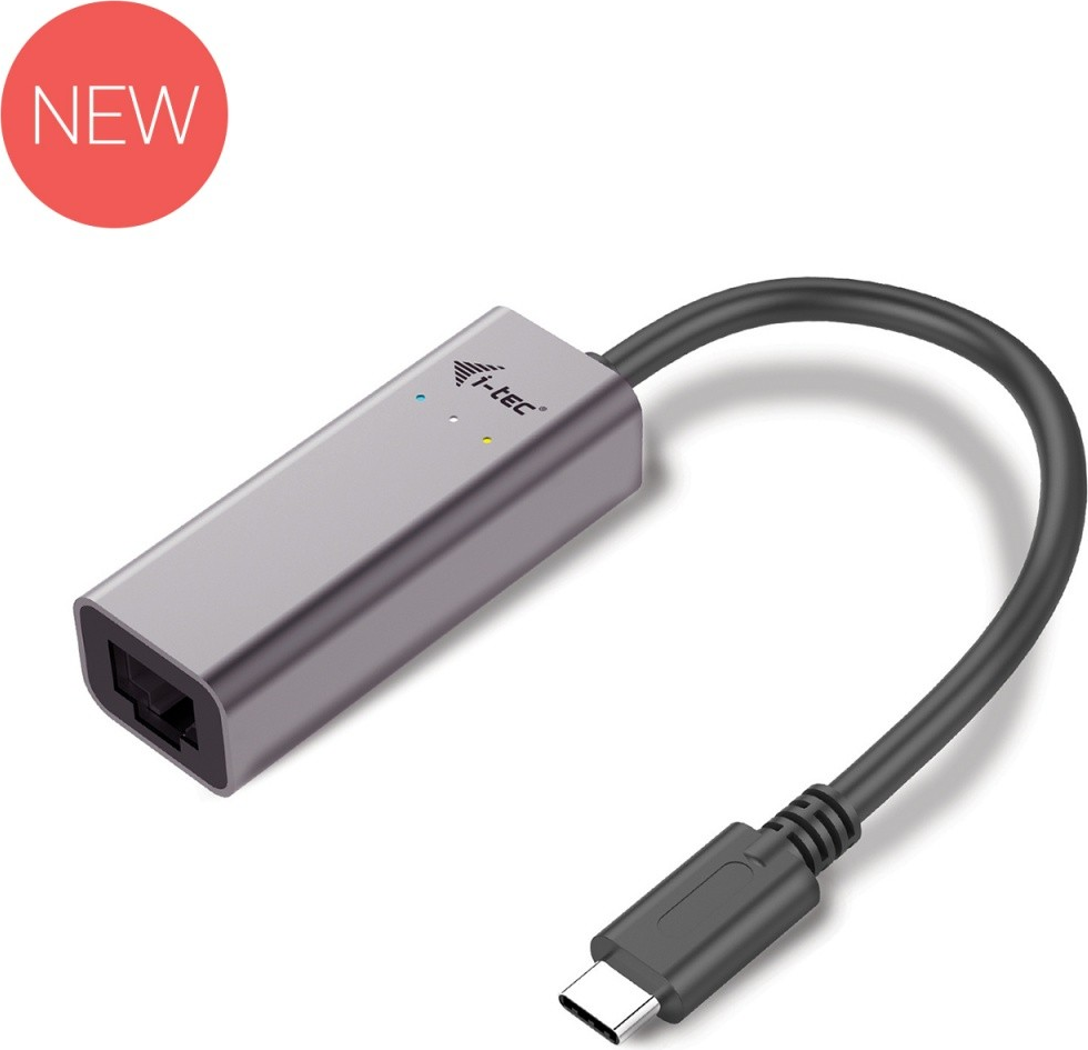 i-Tec USB-C Metal Gigabit Ethernet Adapter (C31METALGLAN)