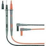 Voltcraft Sicherheits-Messleitungs-Set [ Lamellenstecker 4 mm - Prüfspitze] 1.2 m Schwarz, Rot MS-4N (MS-4N)