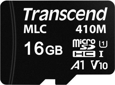 Transcend 410M Speicherkarte 16 GB MicroSDHC MLC Klasse 10 (TS16GUSD410M)