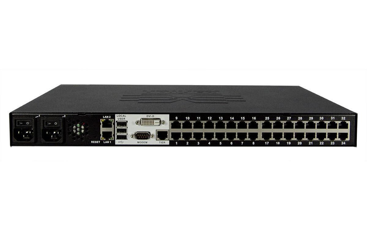 Raritan Dominion KX3-416 KVM-over-IP-Switch 16 Ports 4 Remote-Benutzer Schwarz