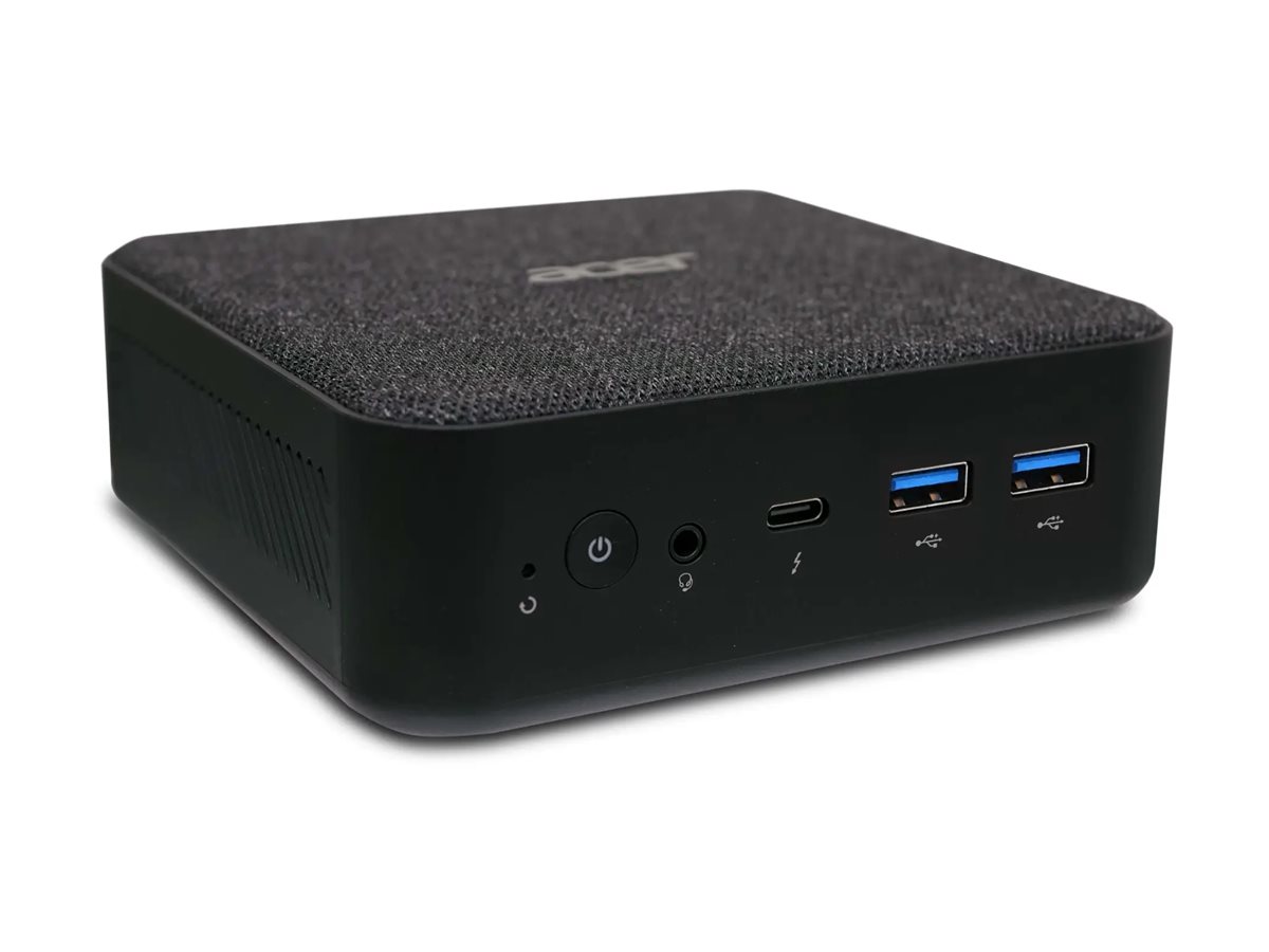 Acer Revo Box RB102-13U3U Barebone Intel Core i3-1305U 8 GB RAM 256 GB SSD Schwarz