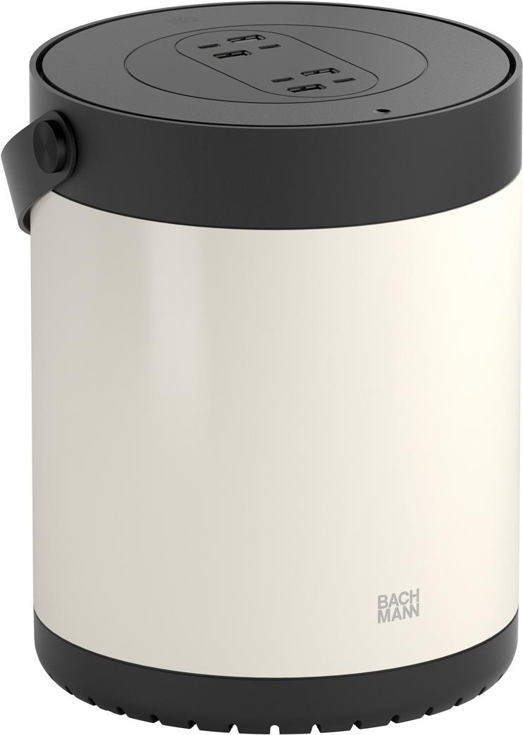 Bachmann MOV E 4xUSB A/C weiss/schwarz m. Adapter (BM0011025)