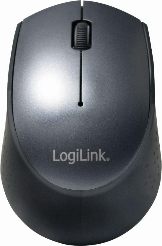 LogiLink ID0160 Kabellose Maus Optisch 1200 DPI USB-C 3 Tasten Schwarz