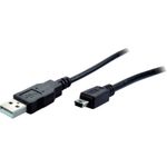 S-Conn 14-16035 USB Kabel 2 m USB 2.0 Mini-USB B USB A Schwarz (14-16035)