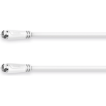 Hama 00179229 Koaxialkabel 7,5 m F-Typ Weiß (00179229)